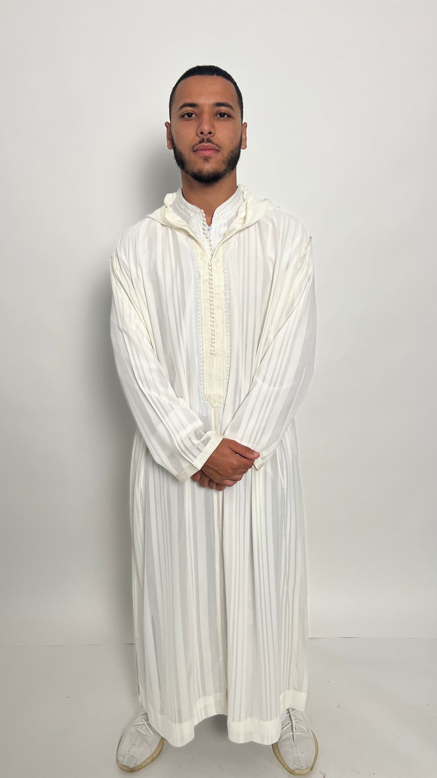 Pure White Luxury 2 Piece Djellaba