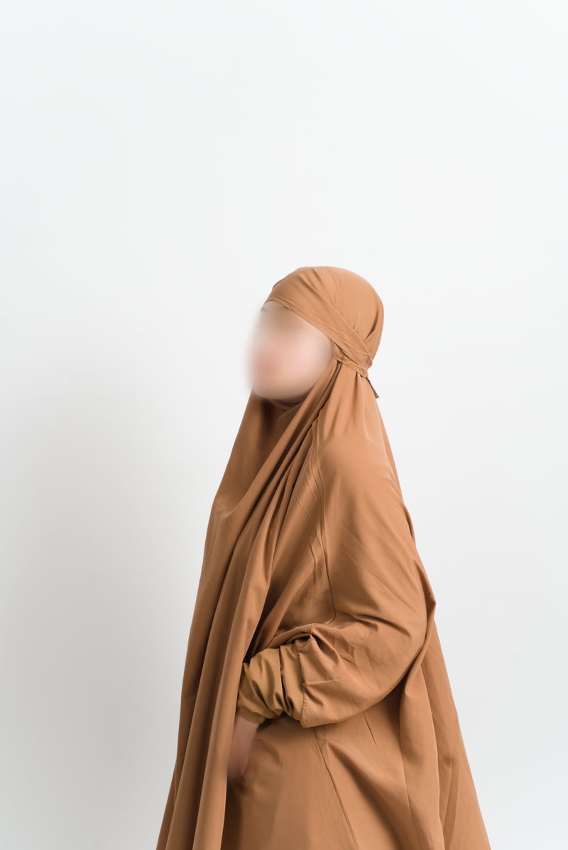 Honey Beige 2 Piece Jilbab