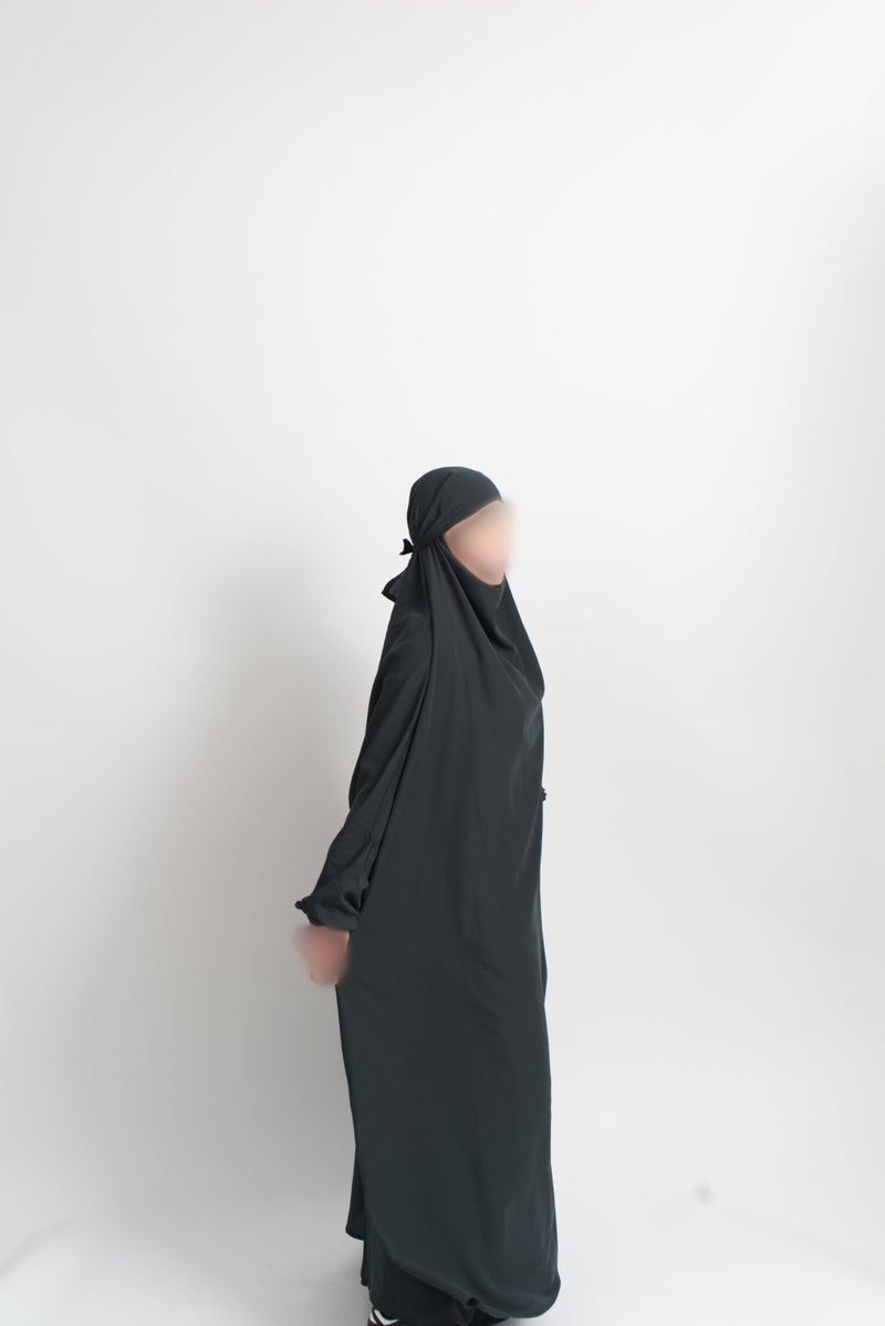 Stone Grey 1 Piece Jilbab