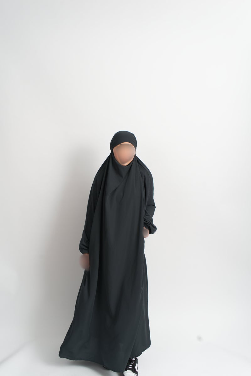Stone Grey 1 Piece Jilbab