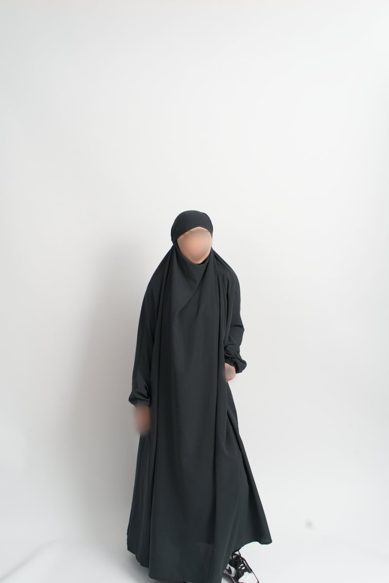 Stone Grey 1 Piece Jilbab
