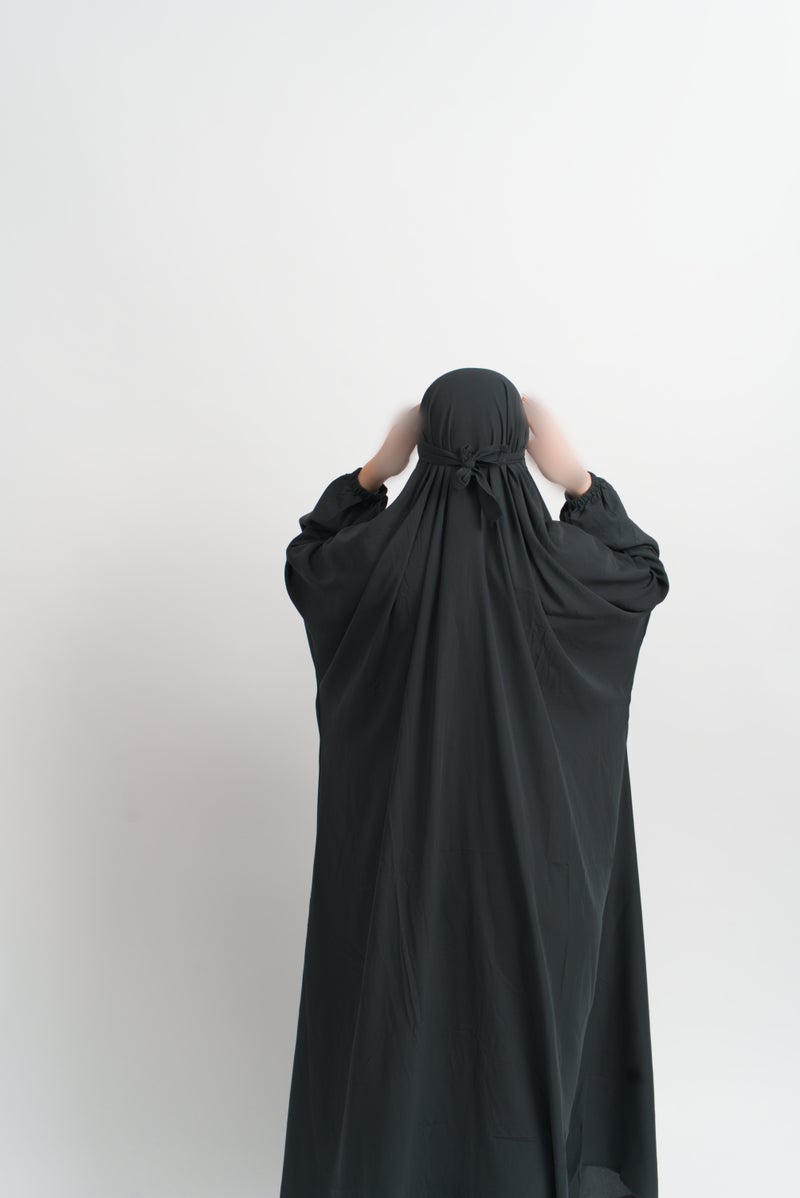 Stone Grey 1 Piece Jilbab