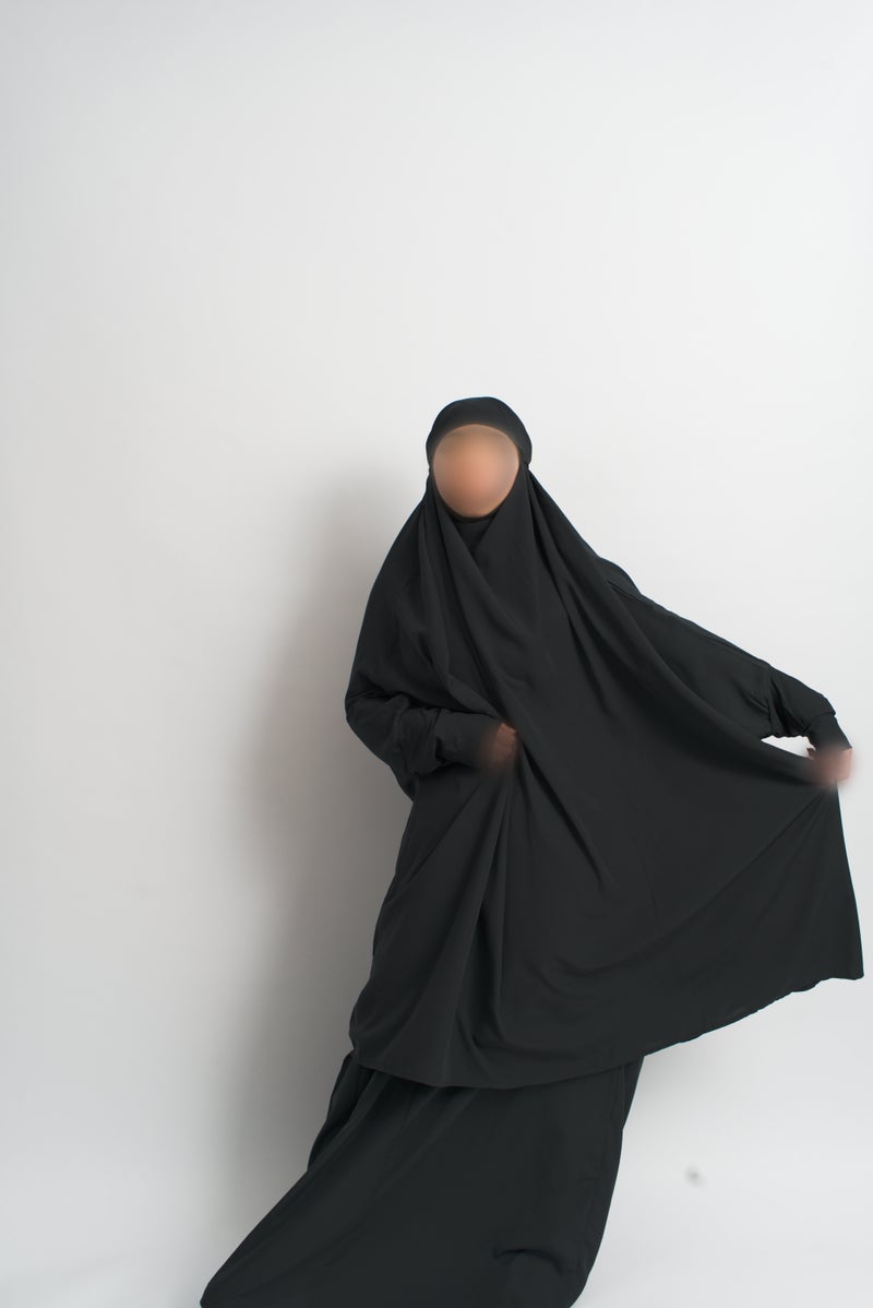 Stone Grey 2 Piece Jilbab