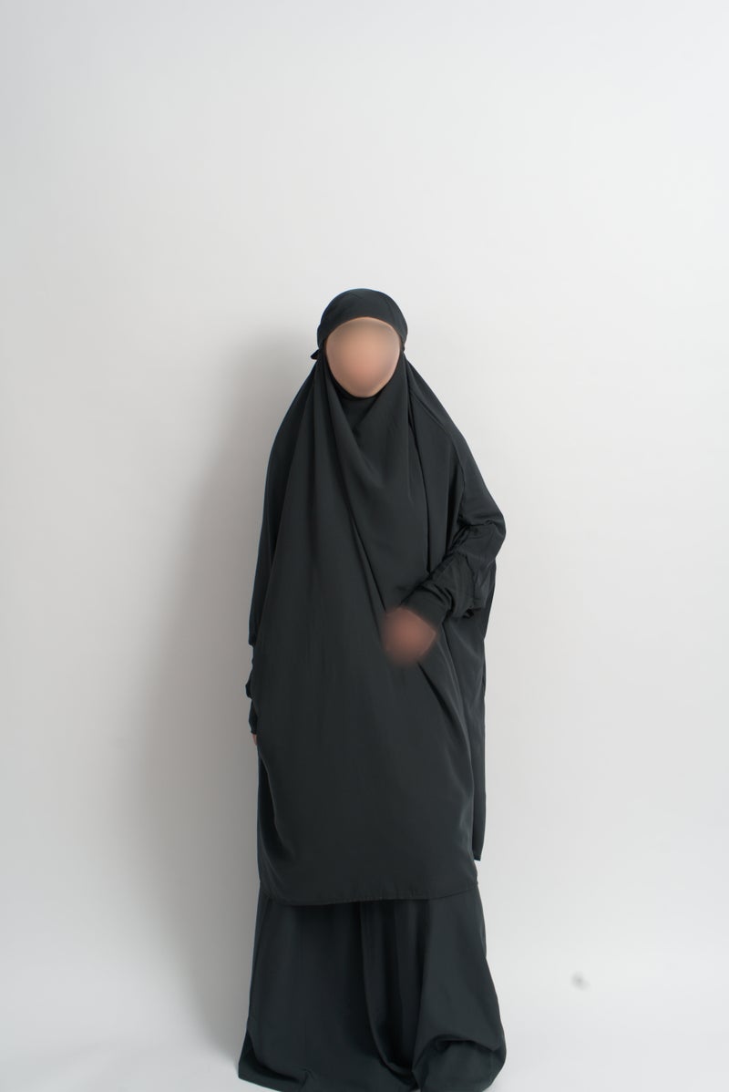 Stone Grey 2 Piece Jilbab