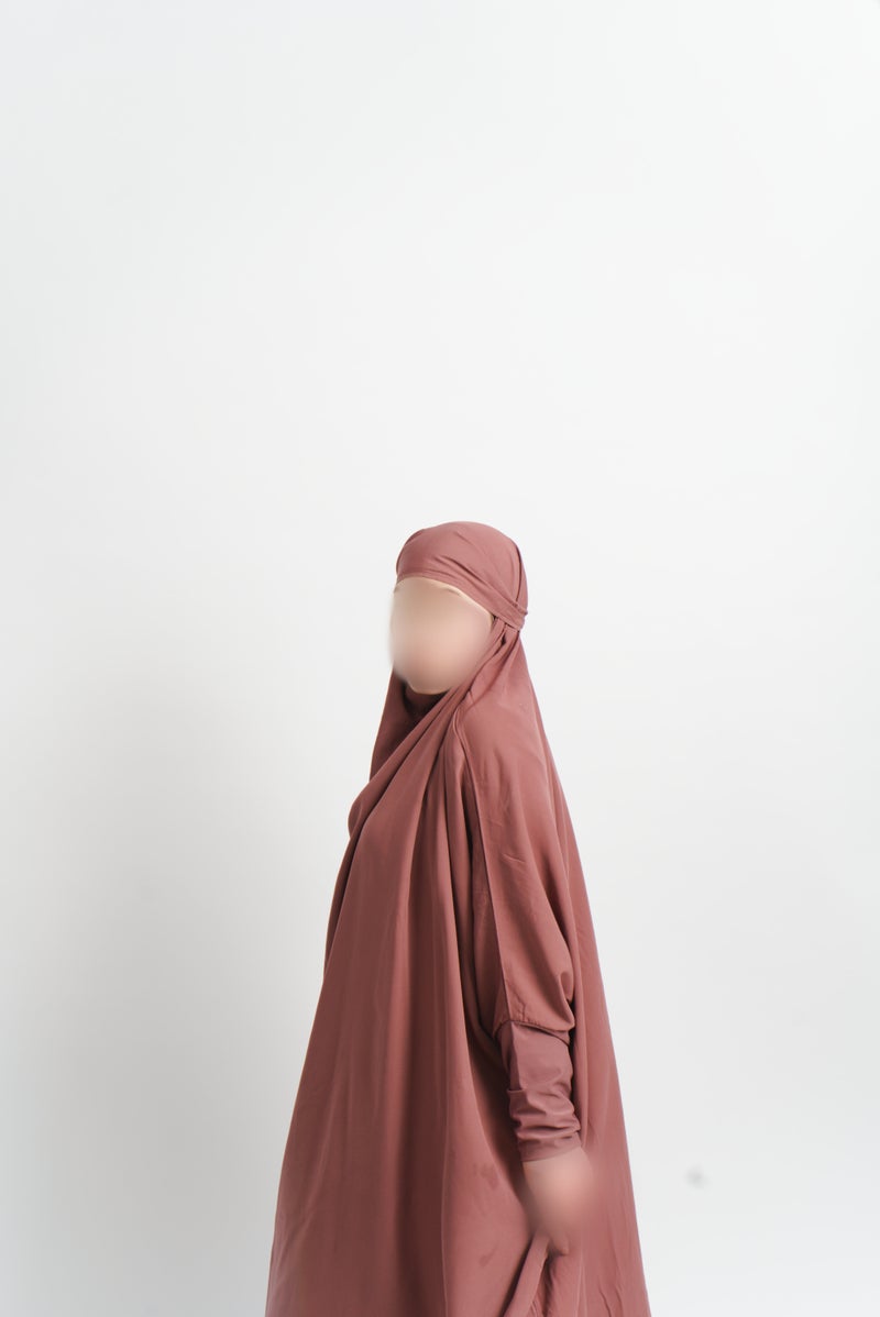 Rose Beige 2 Piece Jilbab