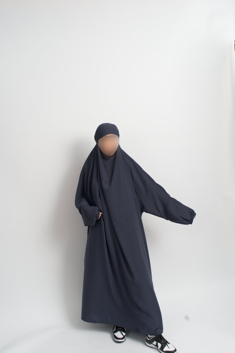 Charcoal Grey 1 Piece Jilbab