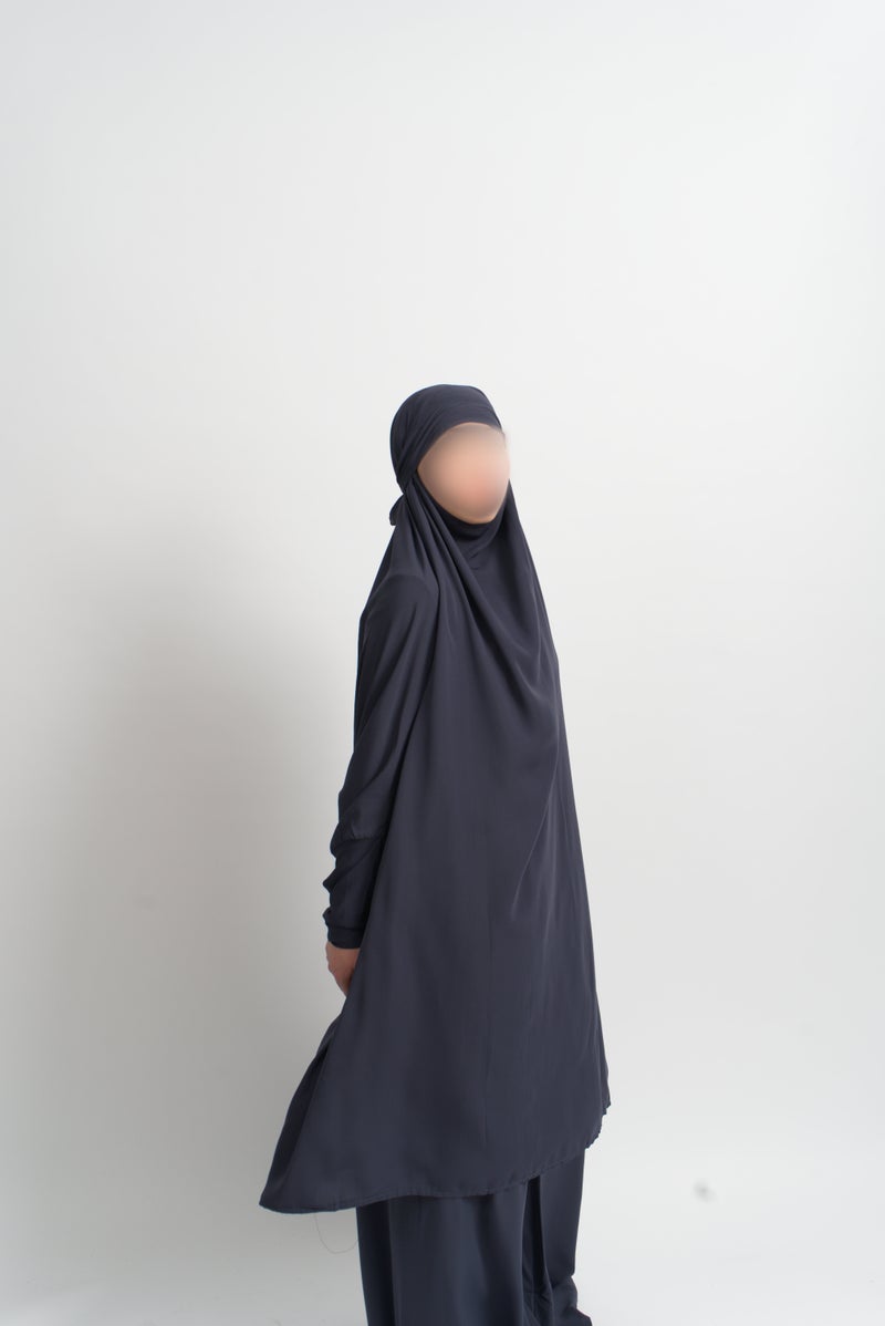Charcoal Grey 2 Piece Jilbab