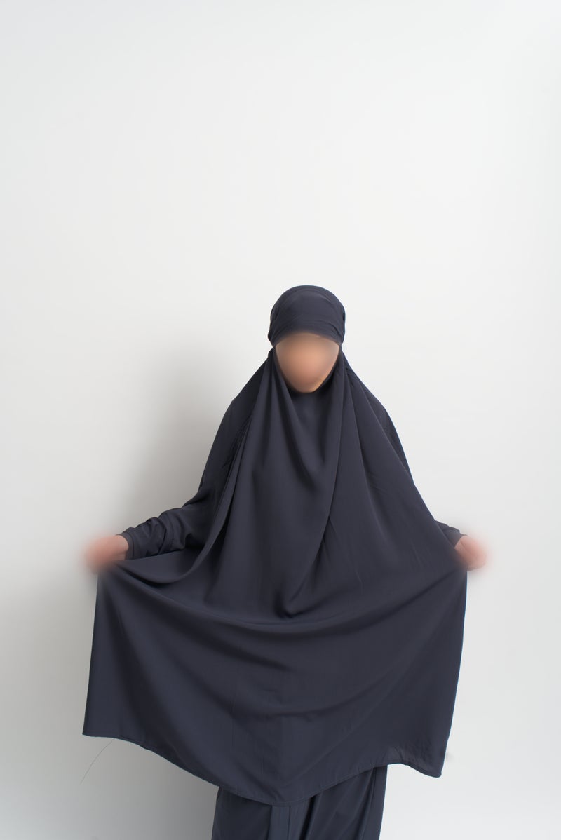 Charcoal Grey 2 Piece Jilbab