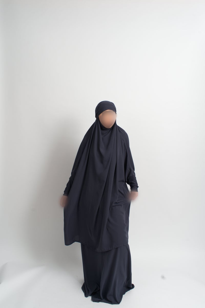 Charcoal Grey 2 Piece Jilbab