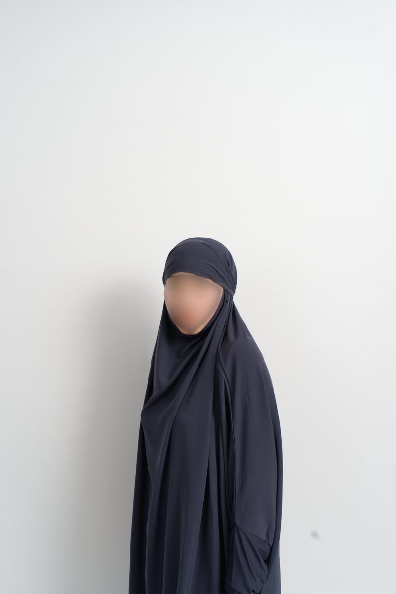 Charcoal Grey 2 Piece Jilbab