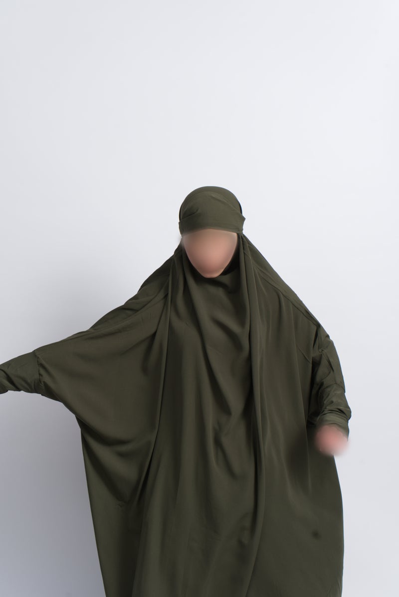 Khaki 2 Piece Jilbab