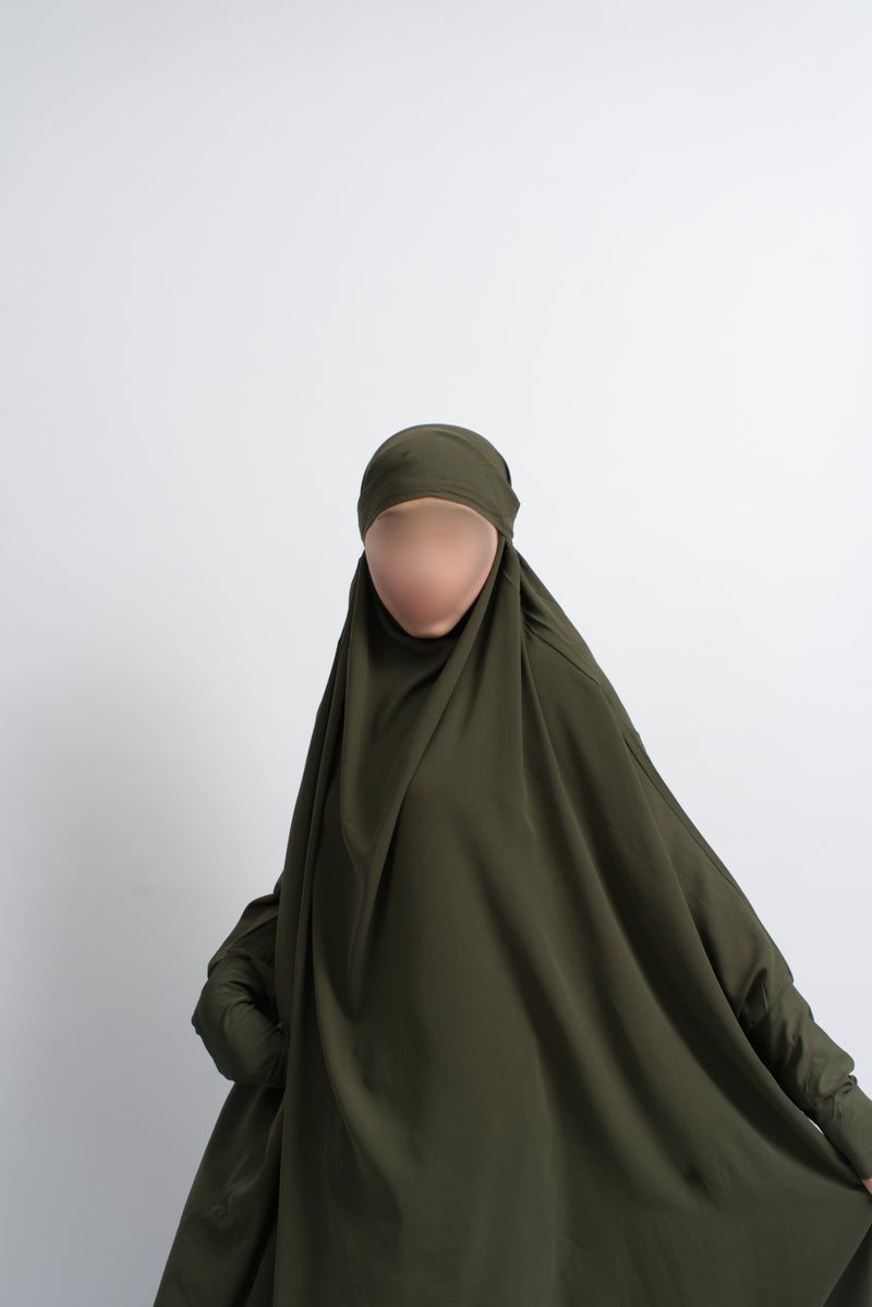 Khaki 2 Piece Jilbab