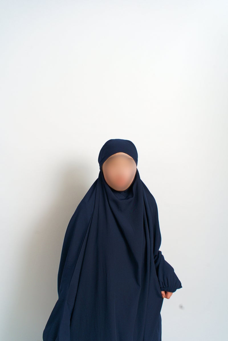 Deep Navy 1 Piece Jilbab