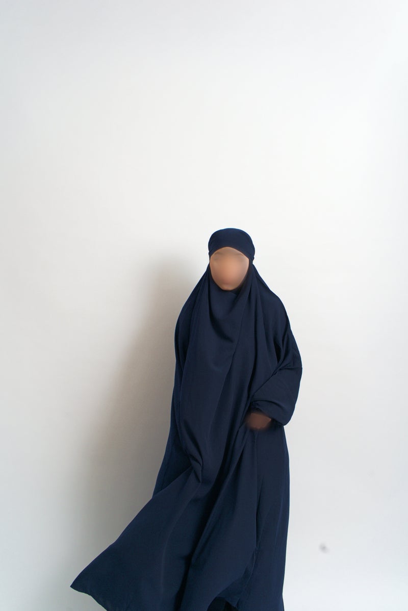 Deep Navy 1 Piece Jilbab