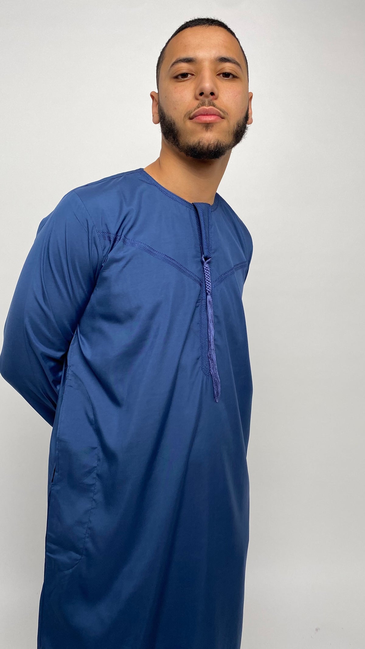 Royal Blue Emirati Thobe