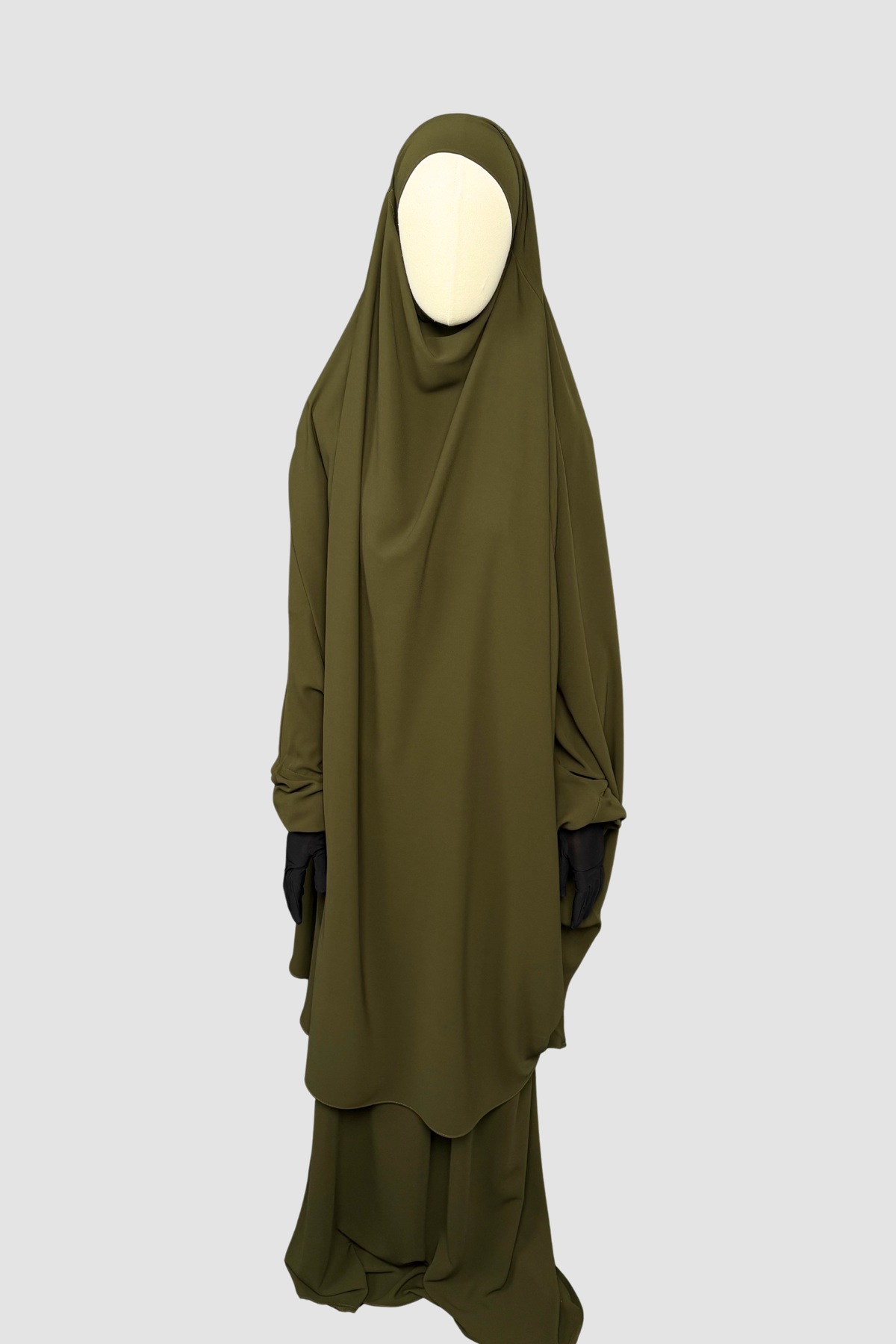 2 Piece Crepe Jilbab