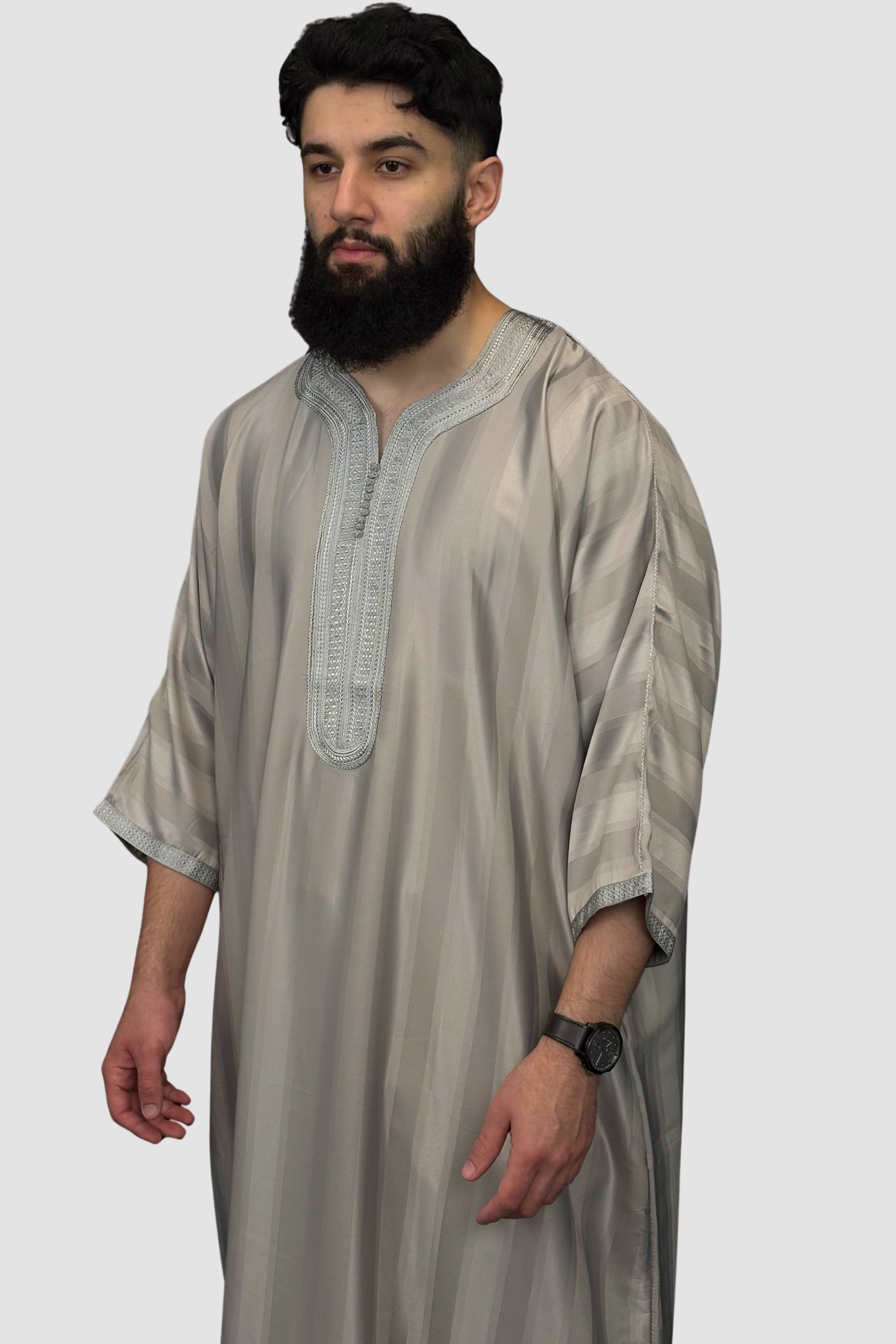 Satin Moroccan Thobe