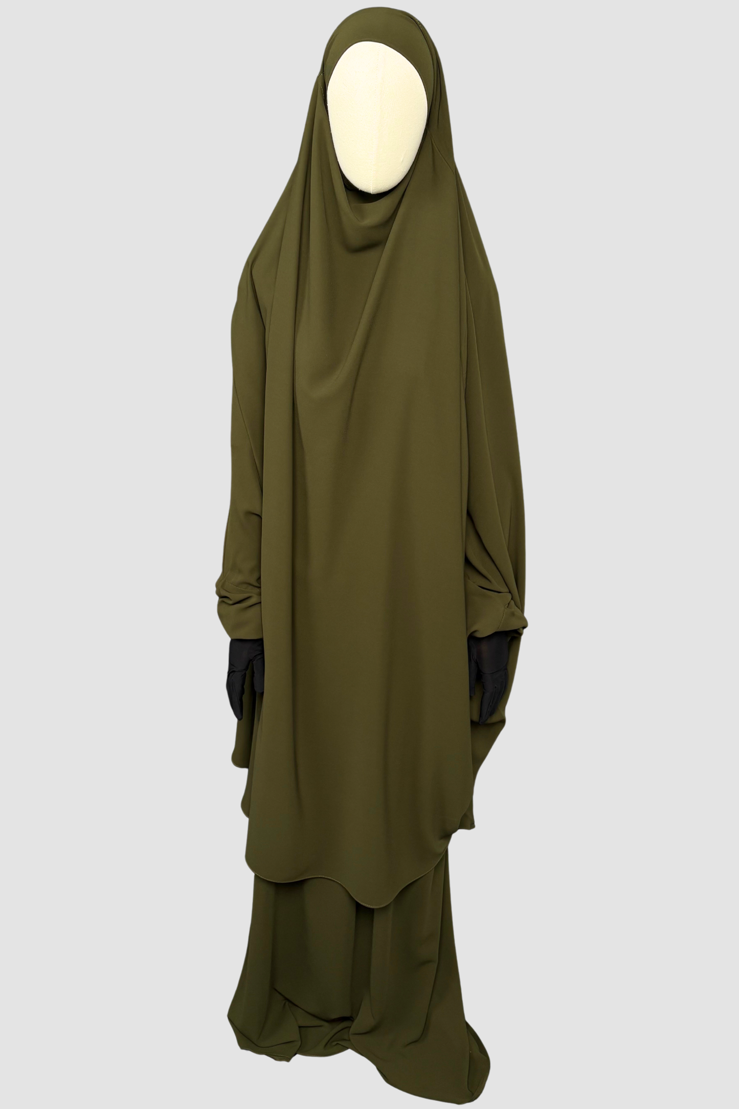 2 Piece Crepe Jilbab