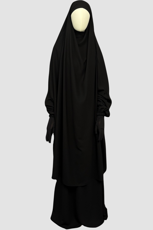 2 Piece Crepe Jilbab
