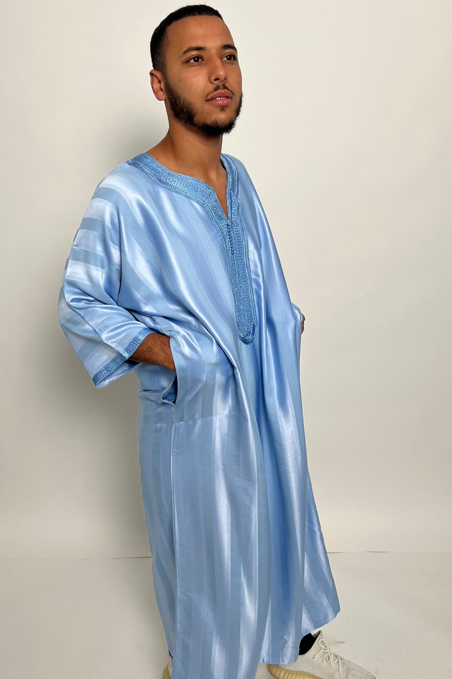 Satin Moroccan Thobe