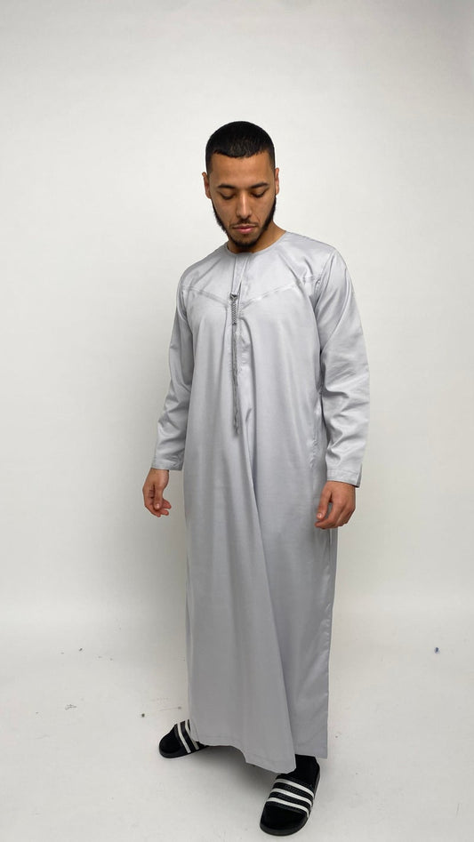 Arctic Grey Emirati Thobe