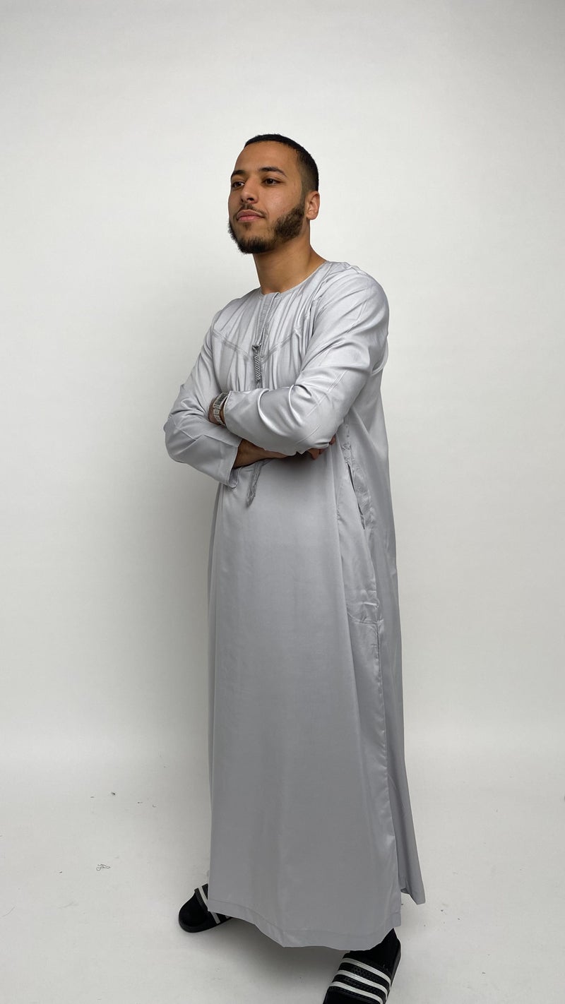 Arctic Grey Emirati Thobe