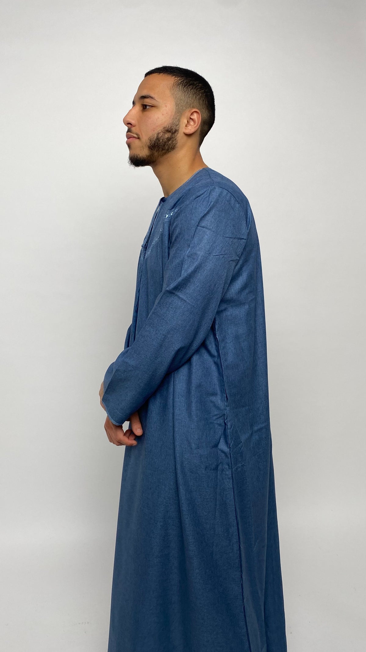 Midnight Blue Emirati Thobe