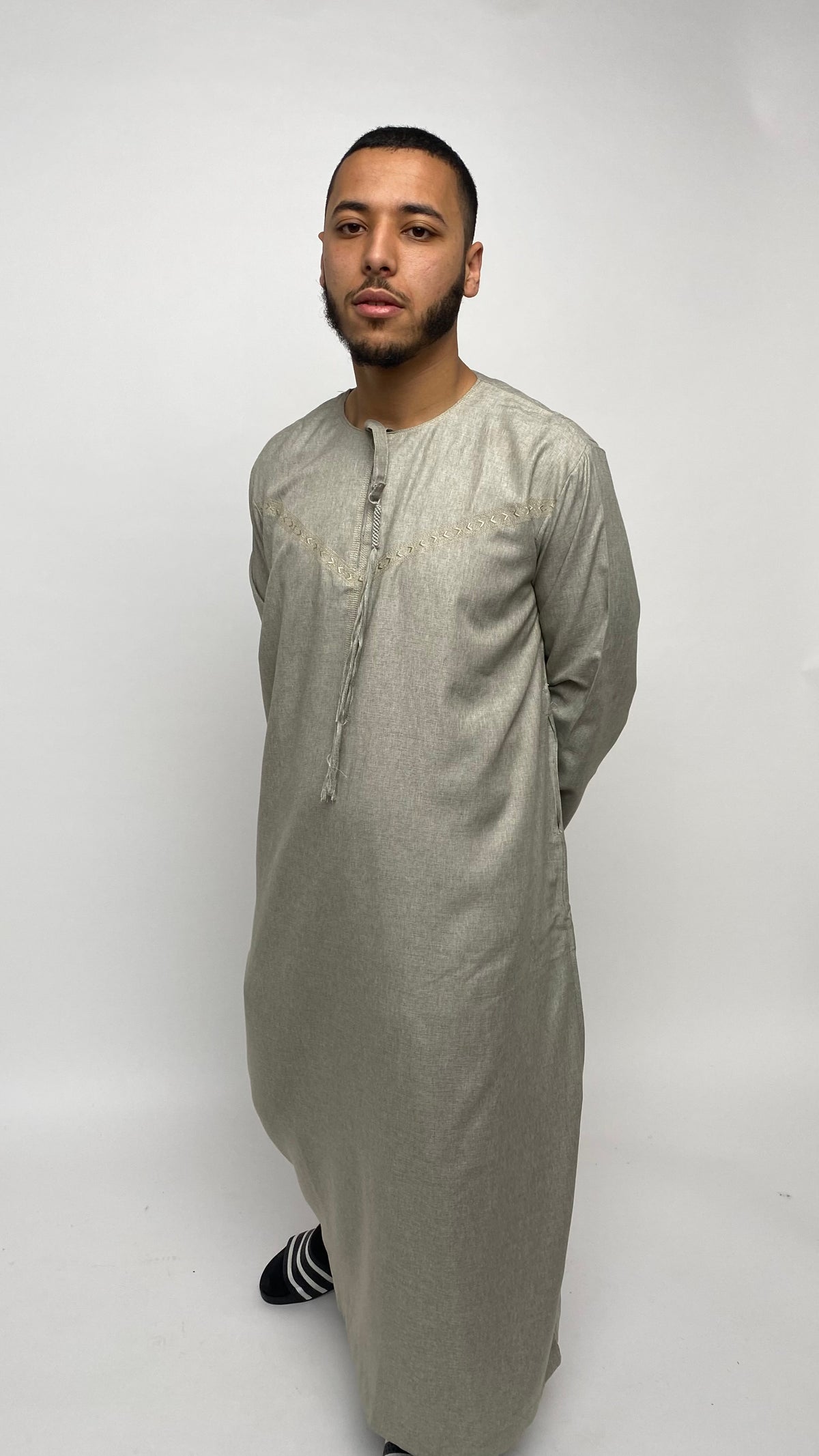 Warm Beige Emirati Thobe